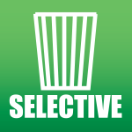 Selektive Mülltrennung